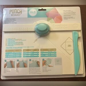 We R Memory Keepers Envelope and Gift Bag Punch Board